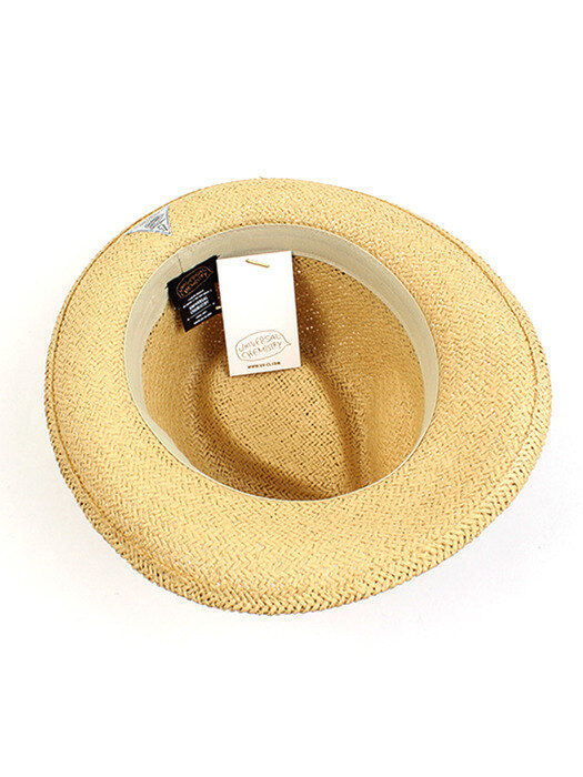 BU Summer Beige Long Fedora 여름페도라