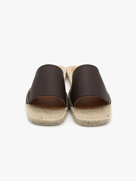 ALC060 Espadrille_Slipper D.Brown_ep