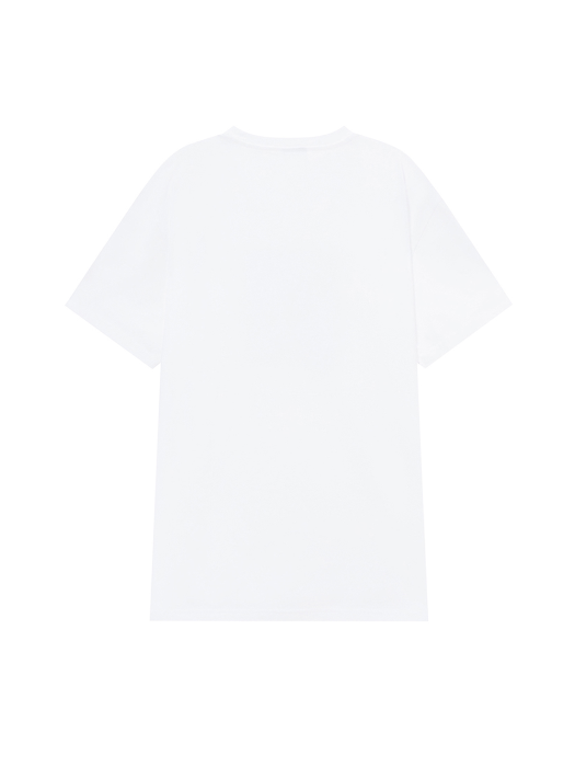 [Online Exclusive] [EU] 빈티지 그래픽 반팔 티셔츠 (WHITE) CKTS1E344WT