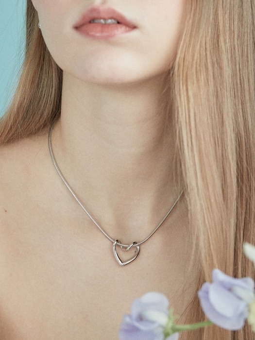 Heart Coil Necklace