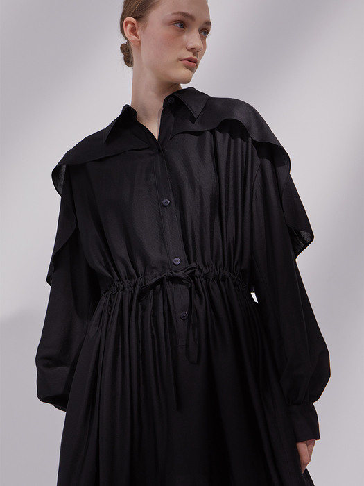 DEMERE BUTTERFLY DRESS (BLACK)