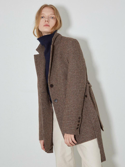 Button Detailed Wool Jacket_2 Colors