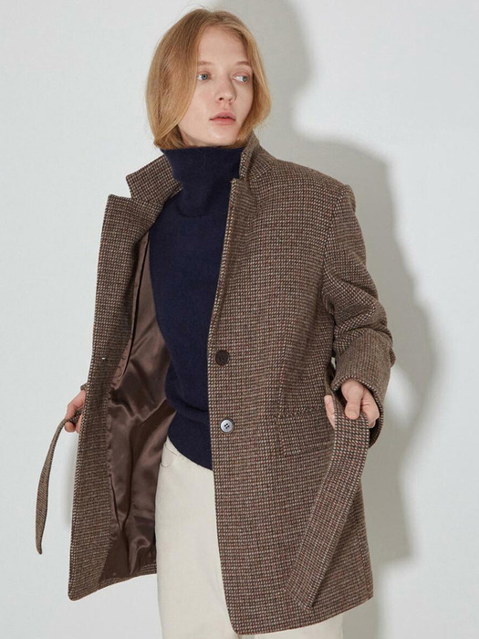 Button Detailed Wool Jacket_2 Colors