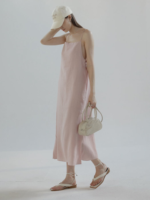 Summer slip dress (Pale pink)