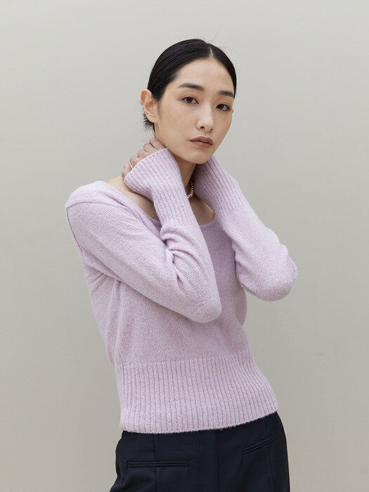 Mohair knit [ Lavender ]