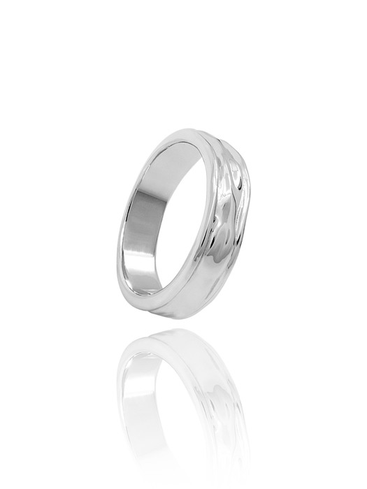 Lowell silver couple ring(women)