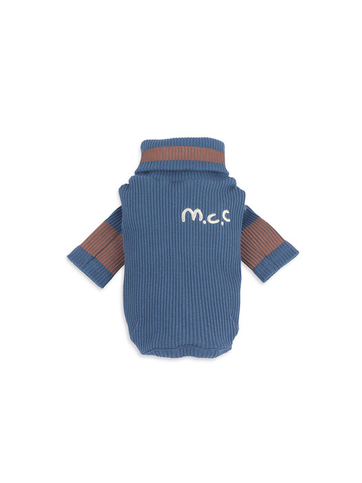 M.C.C long sleeve Tee Vintage Blue