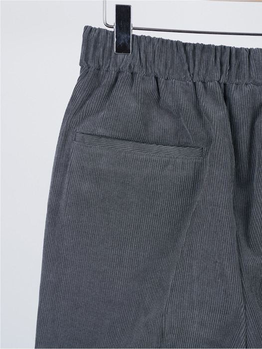 STRAIGHT FIT CORDUROY PANTS_CHARCOAL