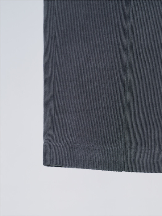 STRAIGHT FIT CORDUROY PANTS_CHARCOAL