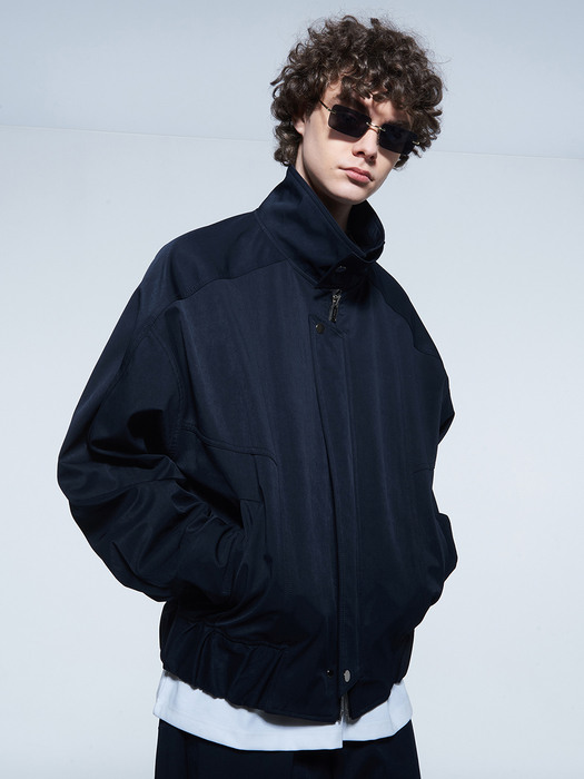 Twill Cutting Jacket Navy