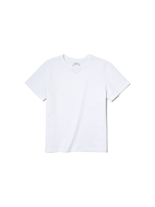 A3403 Signature silket T-shirt_White