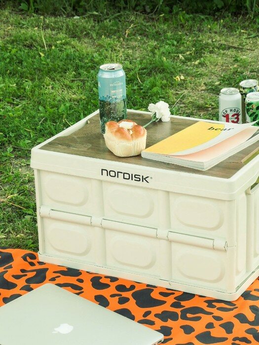 brave orange picnic mat 레오파드 방수 피크닉매트