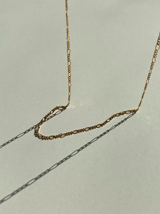 [925 silver] Un.silver.155 / tiny loop necklace (2 color)