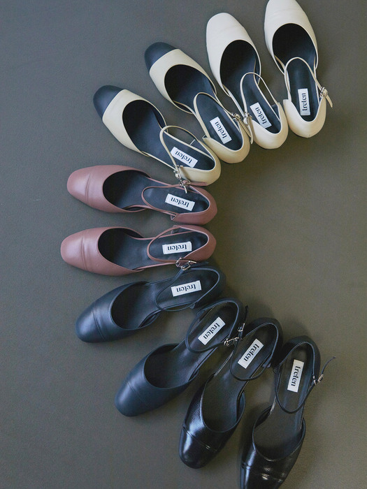 Ankle Strap Flat Shoes_5 colours