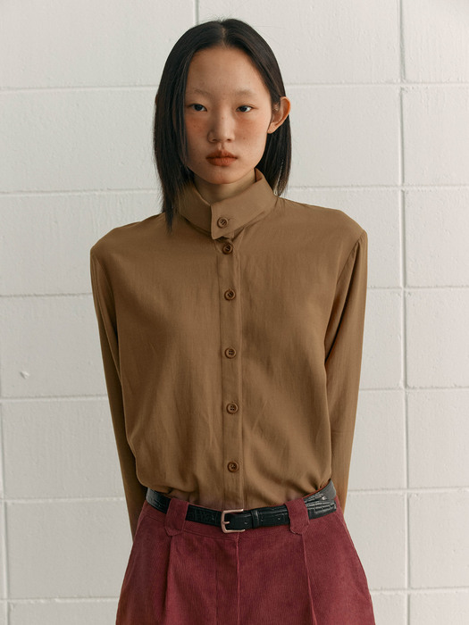 New Amber Blouse (Brown)