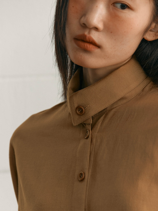 New Amber Blouse (Brown)