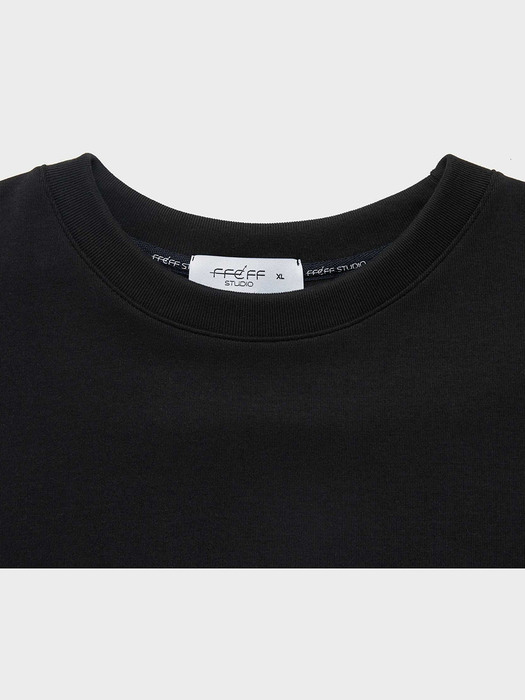 에프로고 긴팔 티셔츠 (블랙)