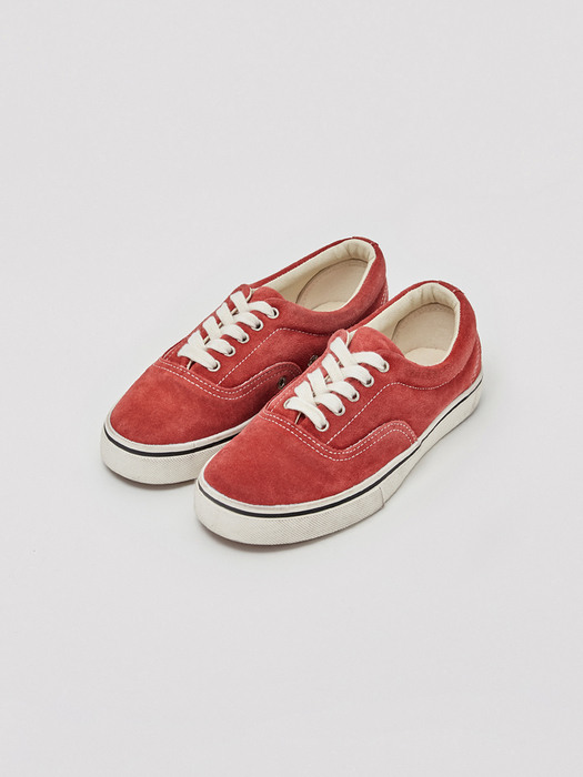 ORIGINAL GROUND SNEAKERS 002 SUEDE RED