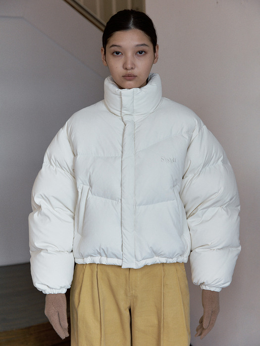 PUFFER DOWN JACKET (IVORY)