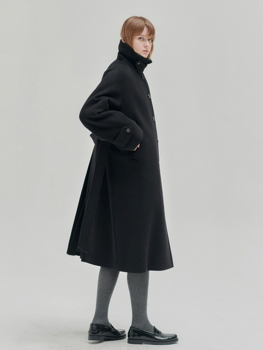23WN single raglan coat [BK]