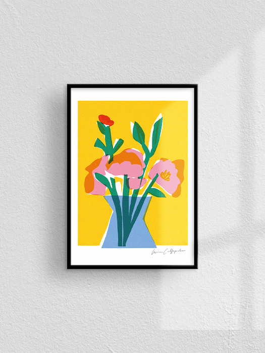 ART PRINT 63. Still Life - Flowers