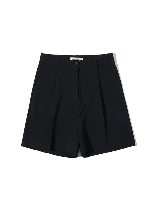 P3139 Onetuck short slacks_Black