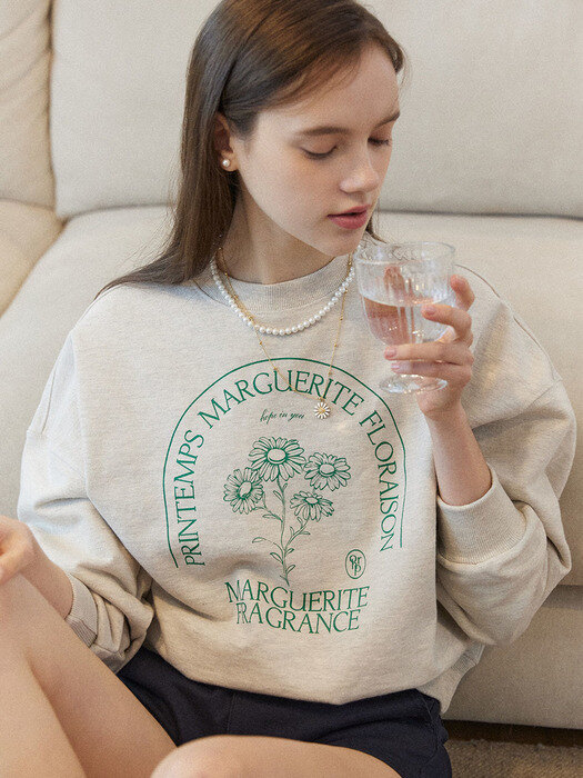 Margaret Sweatshirt - Oatmeal