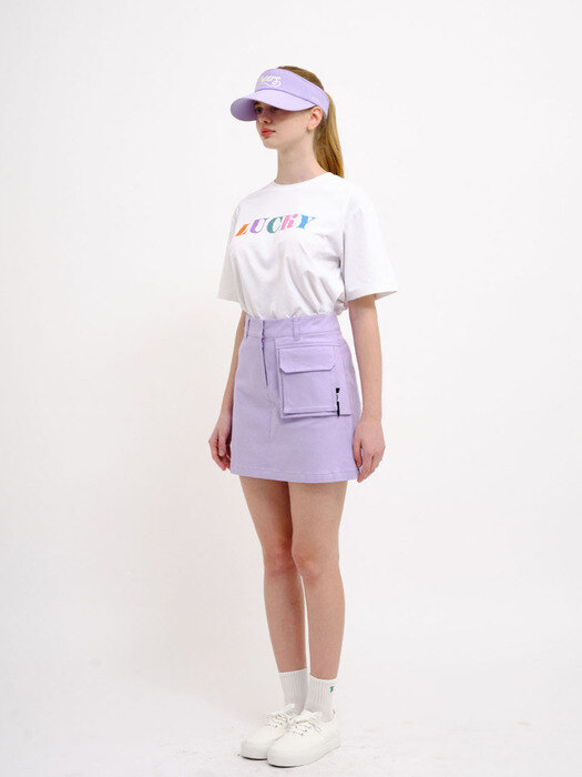Pocket Skirt-Lavender