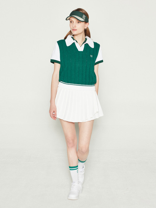 COLLAR VEST (GREEN)