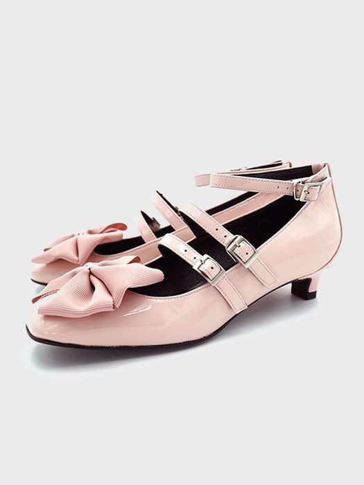 Y.13 Lizzle Mary-Jane Flats / Y.13-F35 / GLOSSY SKIN