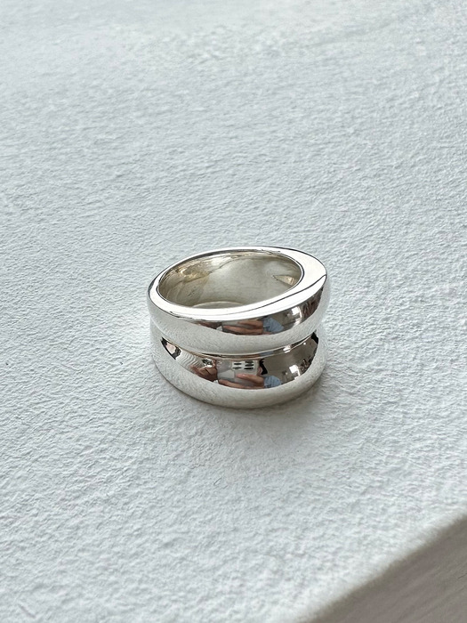 [silver925] two base ring
