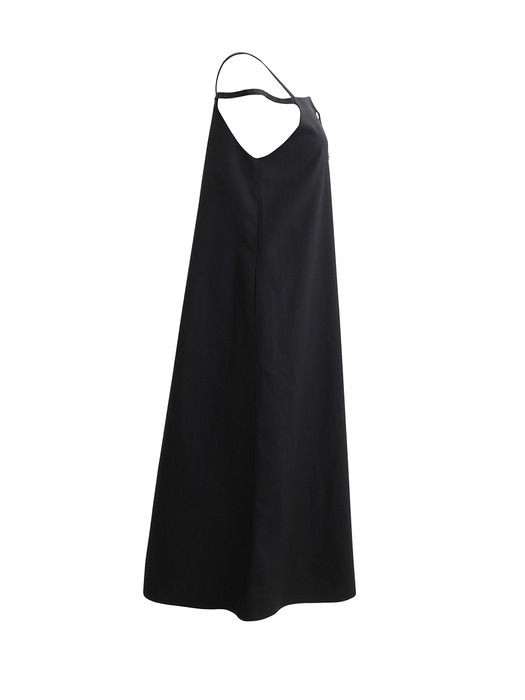 23SS Ravel button dress_black