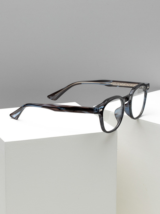 RECLOW G323 BLUE BLACK GLASS 안경