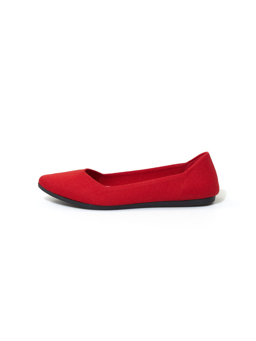 ECO KNIT FLAT_RED