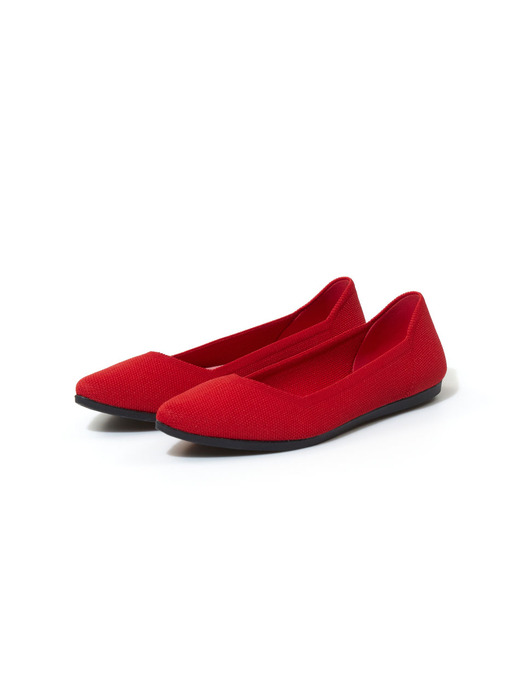 ECO KNIT FLAT_RED