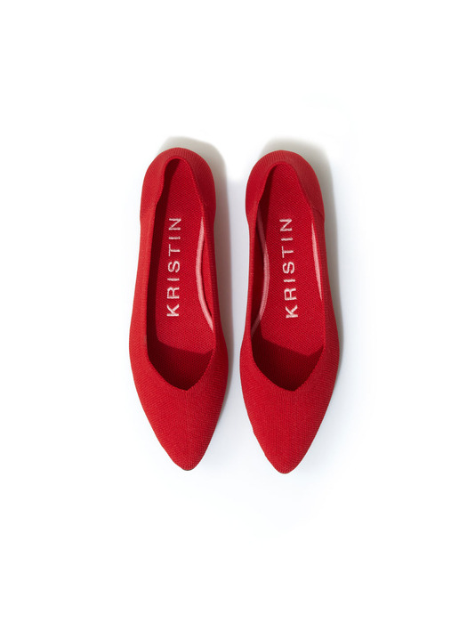 ECO KNIT FLAT_RED