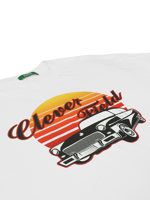Vintage Classic Car Print T-Shirt_2PACK