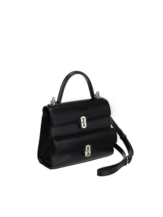 Occam Double Decker Satchel S (오캄 더블 데커 사첼 스몰) Black