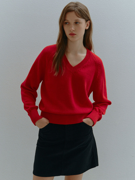 V-neck Pullover NEK3WPA28