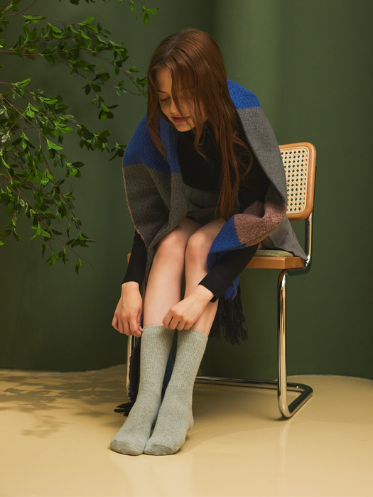 보들 캐시미어 울 삭스 7color
