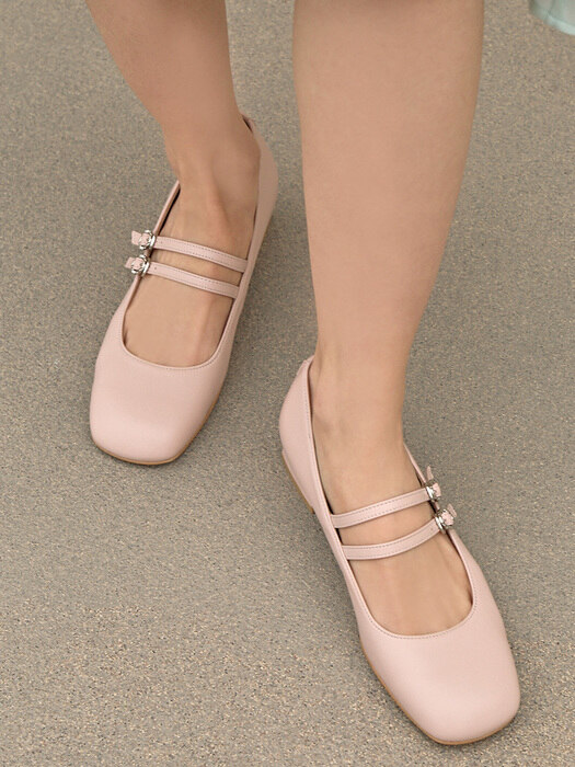 1600 Dalia Maryjane Flat Shoes-4color