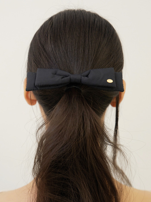 padding ribbon hair pin (2colors)