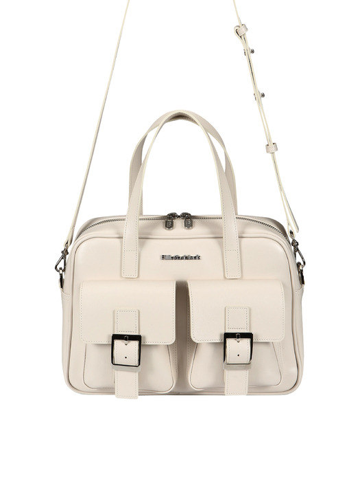 PK Middle Shoulder Bag (eggshell)