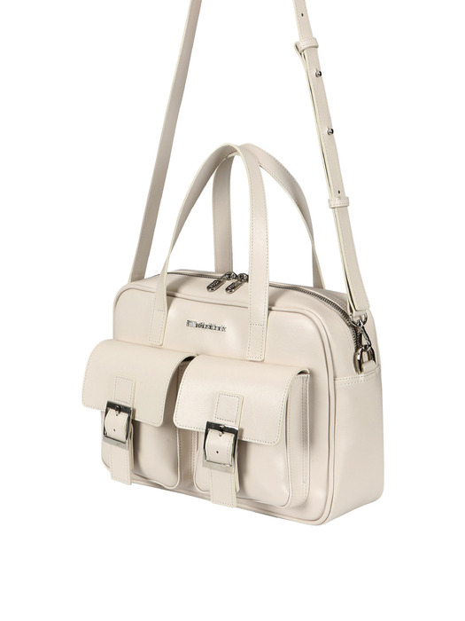 PK Middle Shoulder Bag (eggshell)