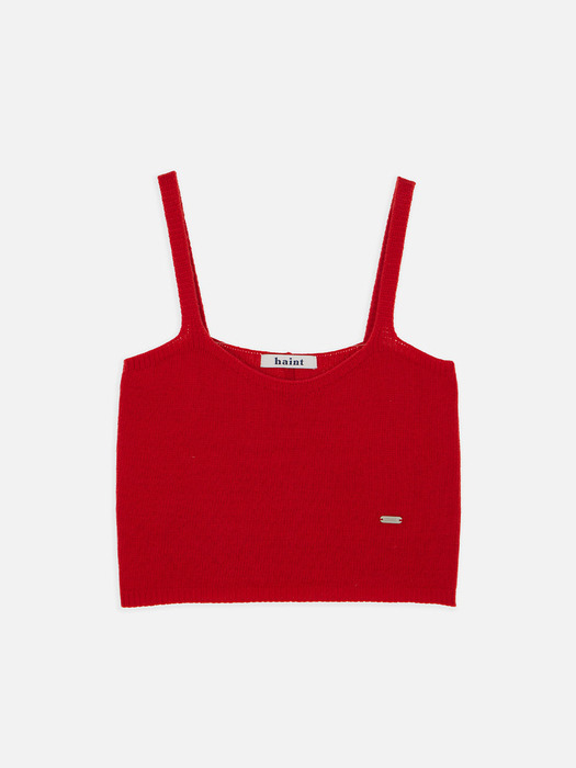 LAEL KNIT BUSTIER_2COLORS_RED