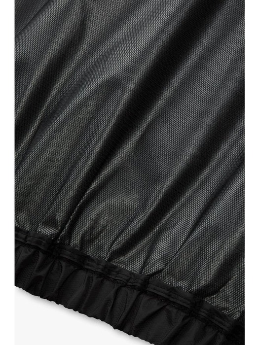 AX 남성 테이핑 로고 폴리 집업 자켓(A414110008)블랙