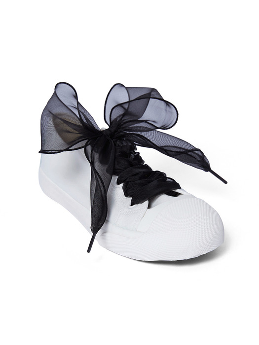 RIBBON SHOELACE_BLACK