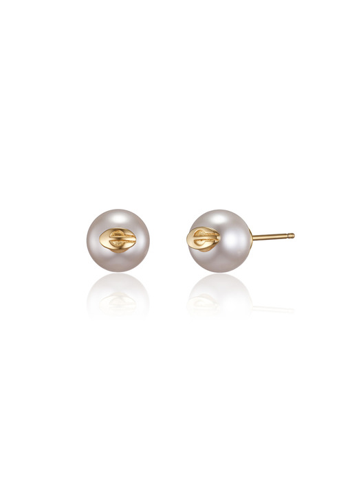 [silver 925] Pearl Button e Studs