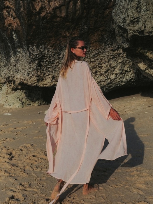 [Eco Maxi Robe] Camino - Pink