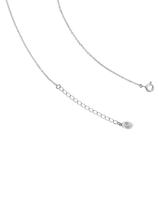 [925 silver] Un.silver.181 / ruban necklace